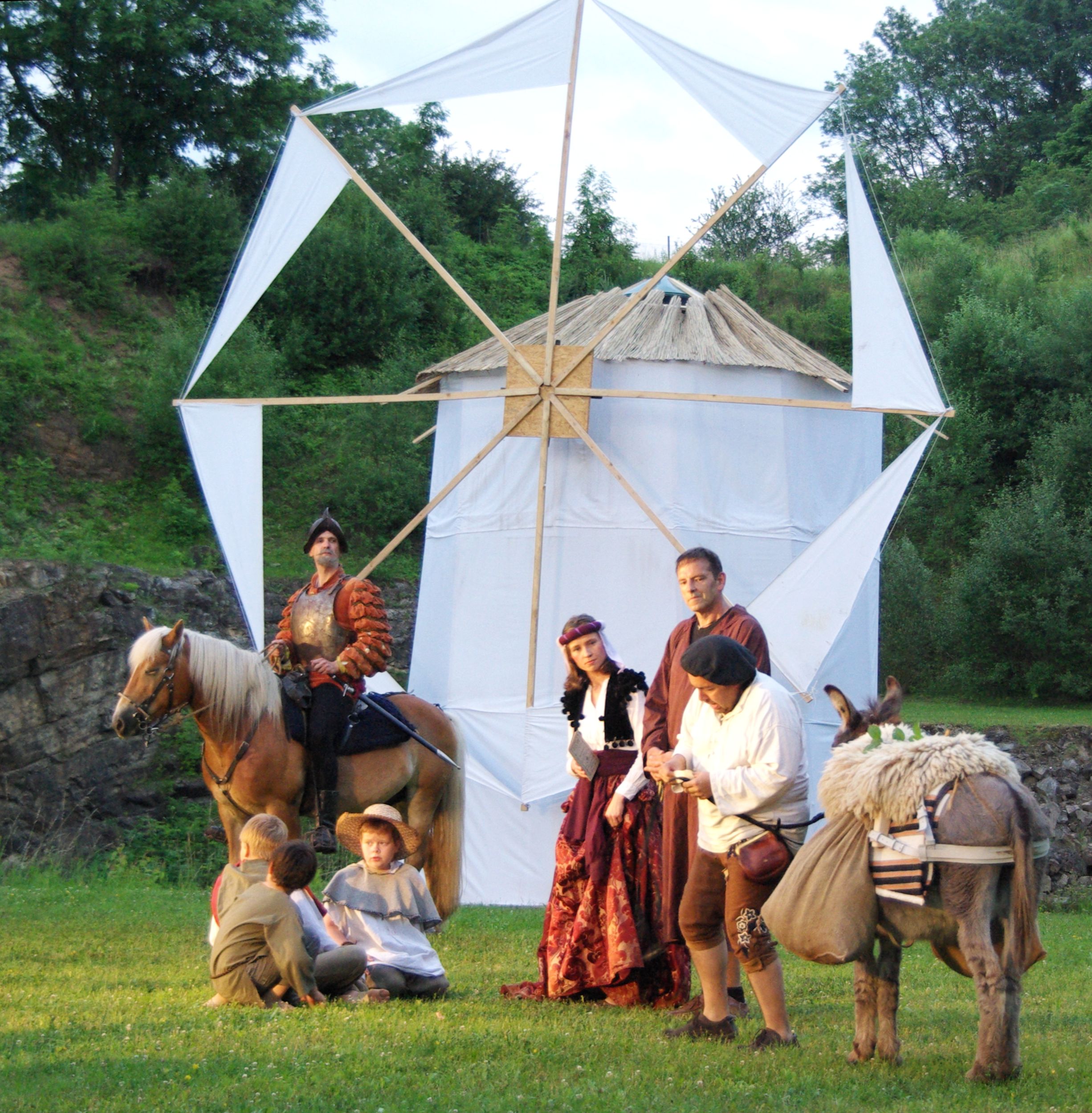 Don Quijote im Steinbruch