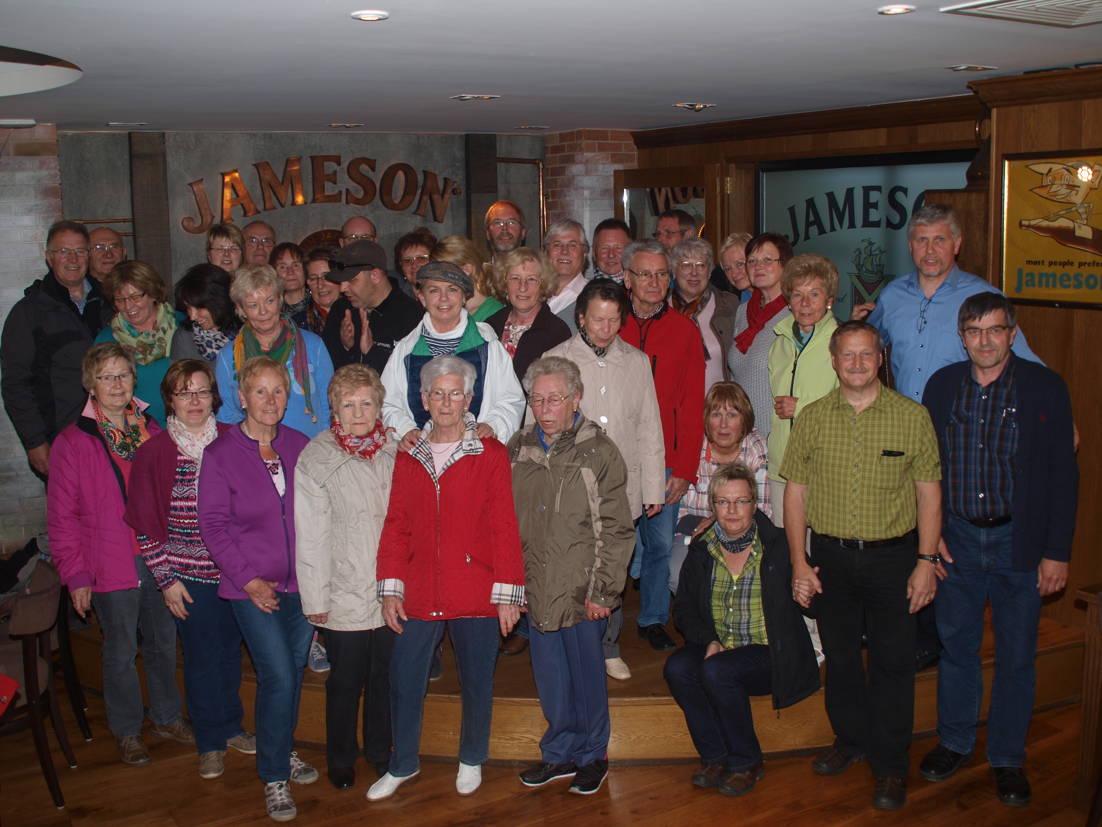 Gruppenfoto Dublin Reise